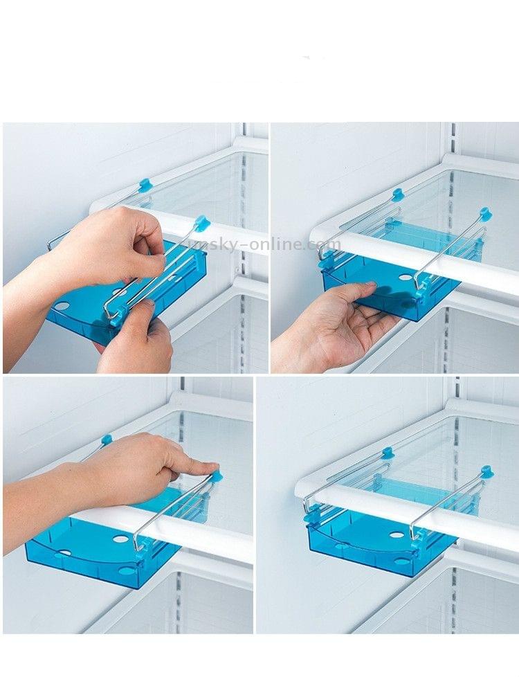 Fridge Preservation Layer Storage Rack(Blue)
