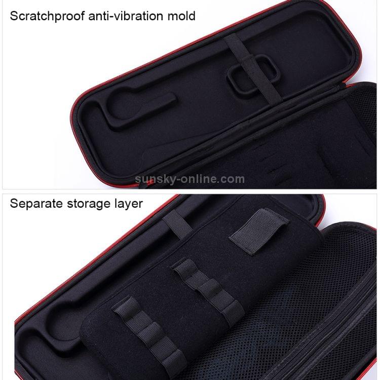 Multi-function Portable Medical Stethoscope Oximeter Blood Glucose Monitor EVA Shockproof Bag Storage Bag Box Handbag