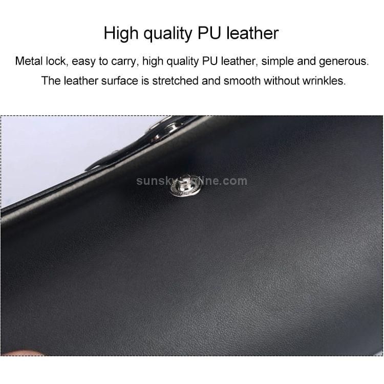 Portable Travel Watch Cylinder Protective Box Storage Bag (Brown)