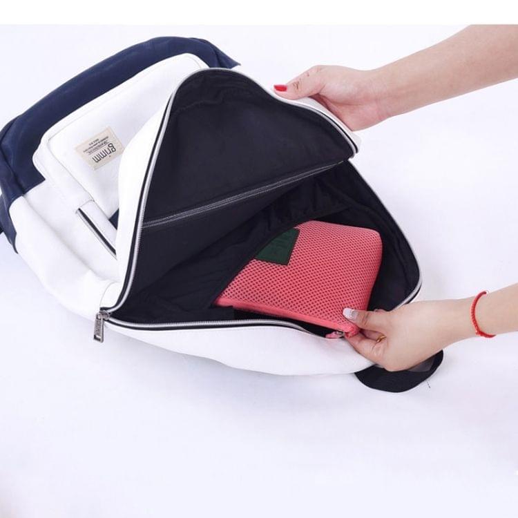 Shockproof Portable Digital Storage Pocket Travel Cosmetic Organizer Bag, Size: 12.5cm x 16cm x 3cm(Dark Blue)