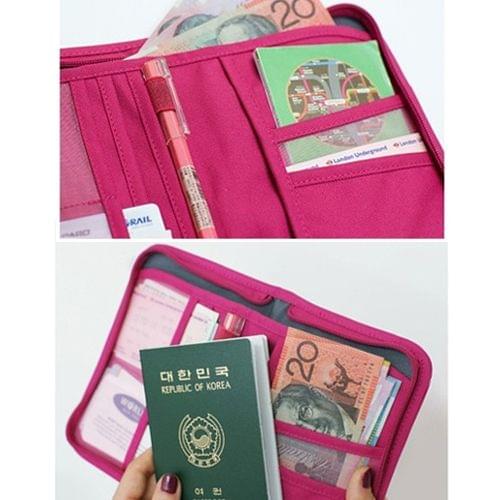 Multifunctional Passport Bag / Storage Package Bag for Travel(Grey)
