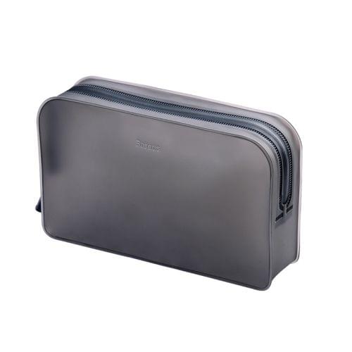 Baseus LBZL-A01 Self-supporting TPU Receipt Package Storage Bag, Size: 19.8x4.5x12cm (Black)