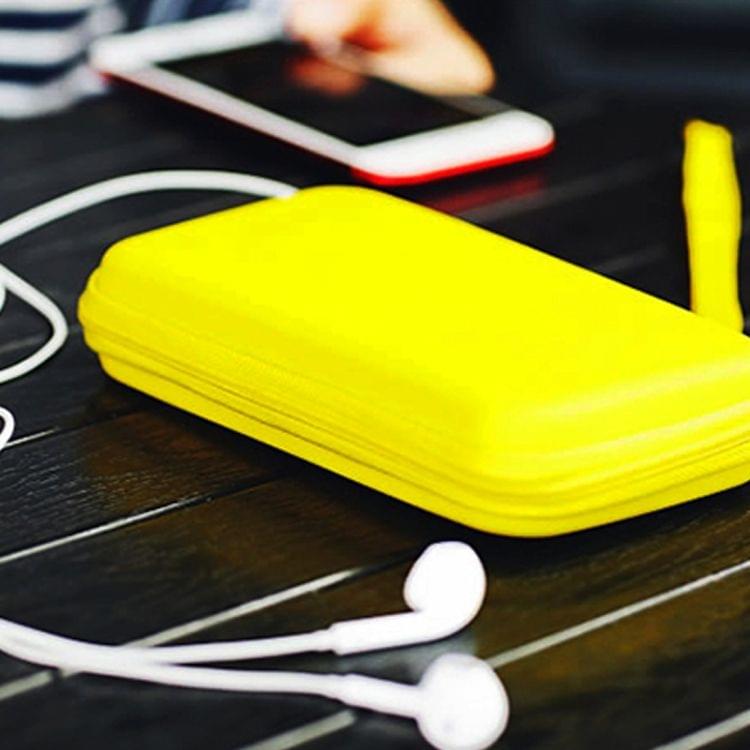 Cartinoe Portable Multi-function Digital Travel Storage Bags Storage Box(Yellow)