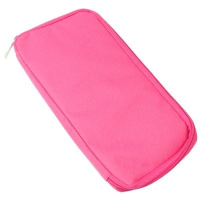 Multi-purpose Travel Bag Handbag Functional Pocket (Magenta)