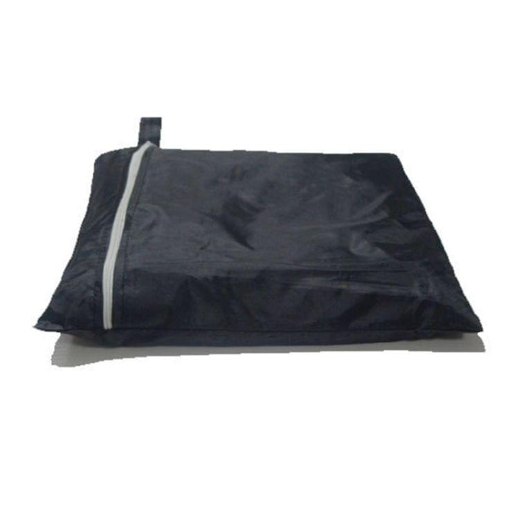 Outdoor Anti-UV Waterproof Dust-proof 210D Oxford Cloth BBQ Square Protective Bag Charcoal Barbeque Grill Cover, Size: 145x61x117cm (Black)