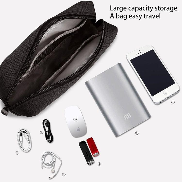 Multi-function Portable Waterproof Digital Travel Storage Bags Size: L(Grey)