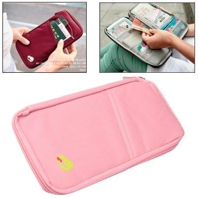 Multi-purpose Travel Bag Handbag Functional Pocket (Pink)