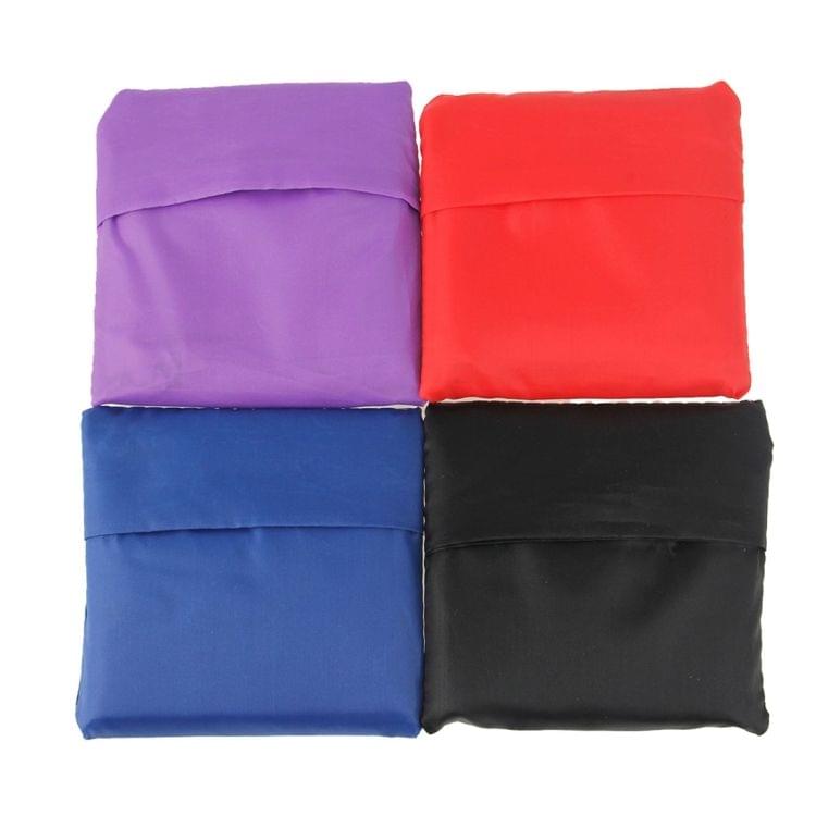 Ripstop Nylon Reusable Grocery Shopping Bag Foldable Travel Pouch(Black)