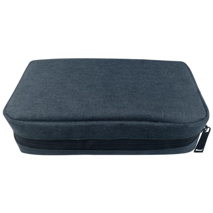 Multi-function Portable Waterproof Digital Travel Storage Bags Size: L(Navy Blue)