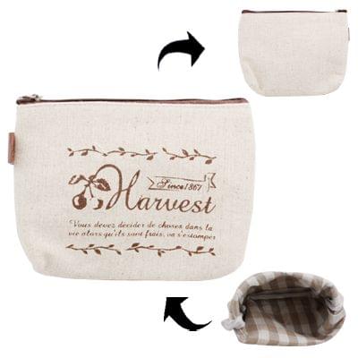 Harvest Mini Storage Jute Bags ,Size: 17 x 13.2cm
