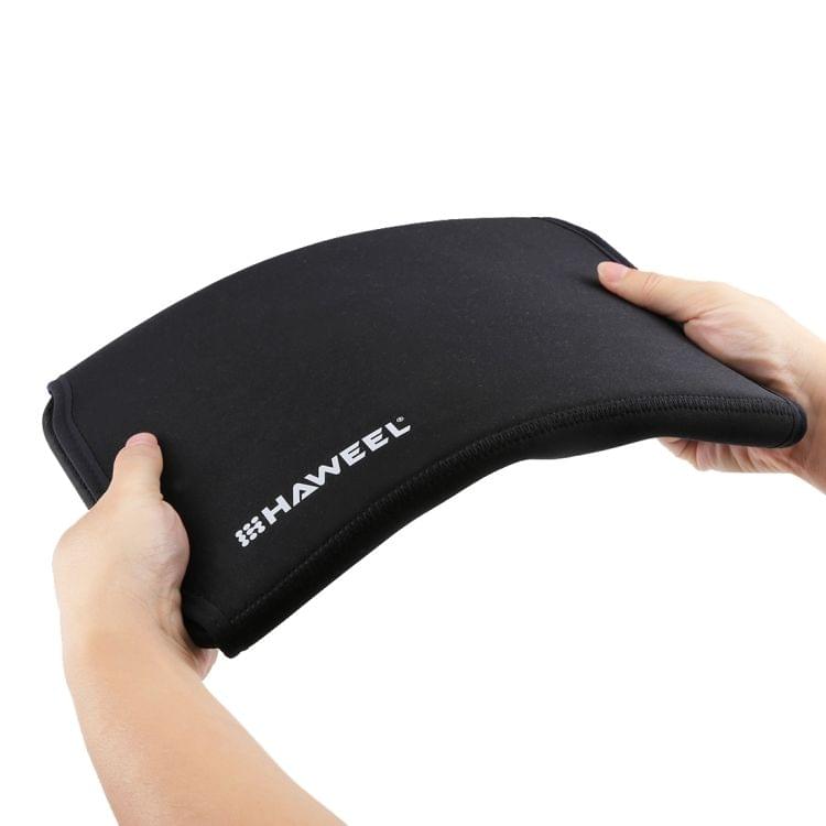 HAWEEL 10 inch Tablet Wrap Organizer Neoprene Digital Storage Pocket Bag(Black)