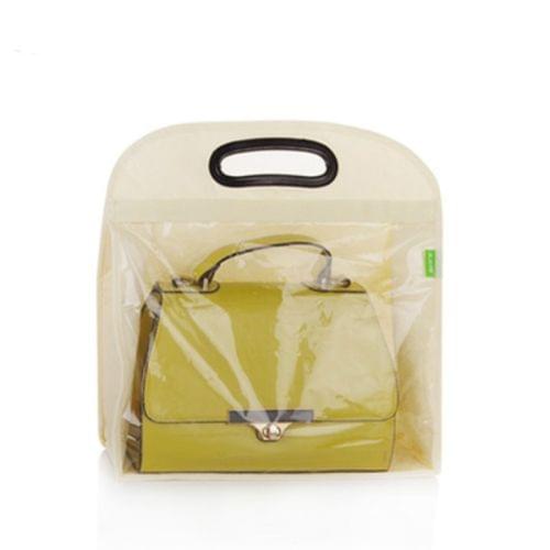 Creative Closet Storage Bag Dust Bag Hanging Bag(Small Beige)