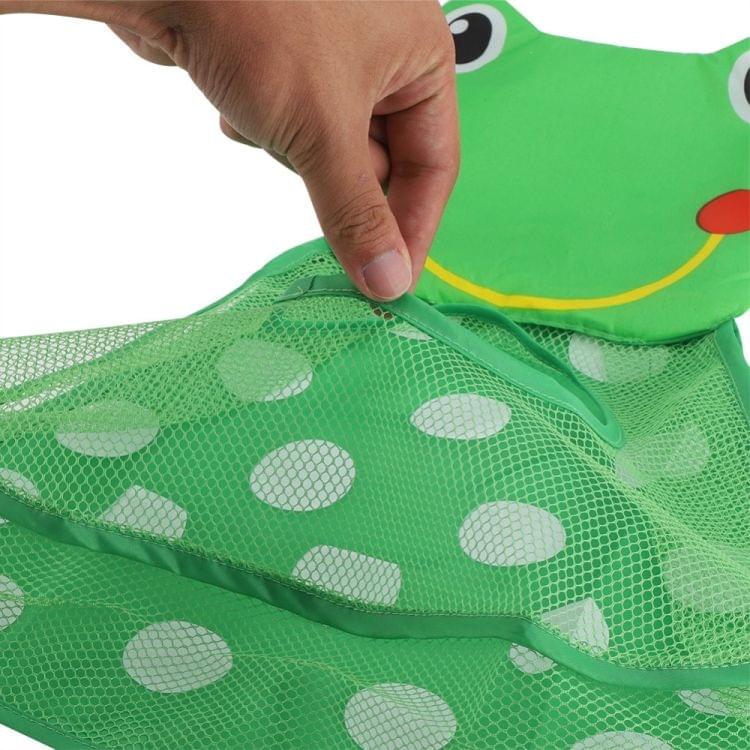 Baby Shower Bath Toys Storage Mesh Bag with Strong Suction Cups(Yellow)