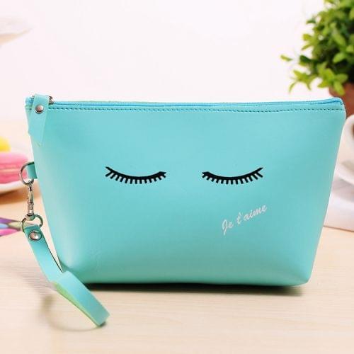 2 PCS Portable PU Creativity Water-proof Travel Cosmetic Organizer Bag