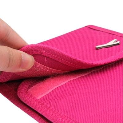 Multifunctional Travel Mini Satchel Bag / Wallet / Card Bag(Red)