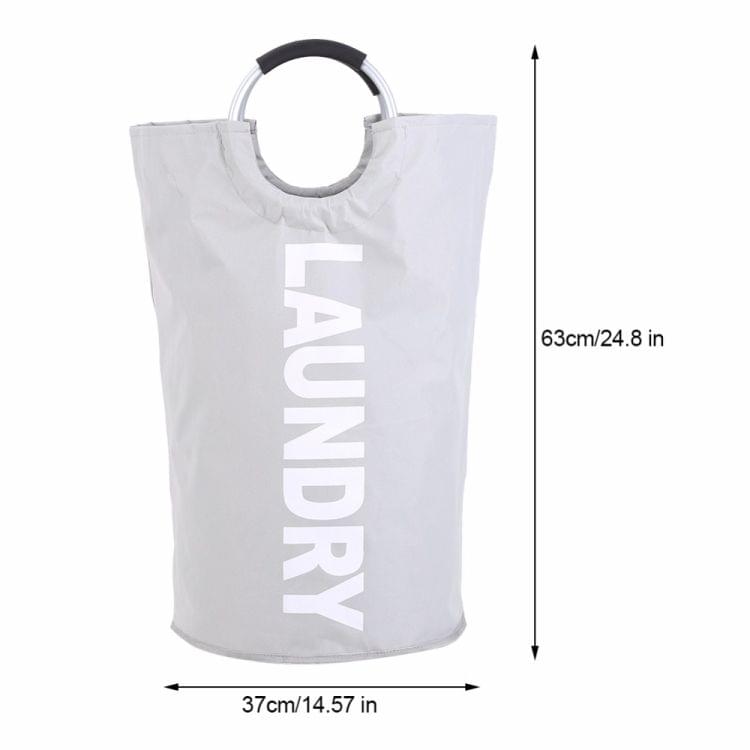 Foldable Cloth Handbag Dirty Clothes Storage Basket Waterproof Oxford Storage Bag(Green)