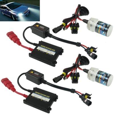 35W 2x H4 Slim HID Xenon Light, High Intensity Discharge Lamp, Color Temperature: 4300K