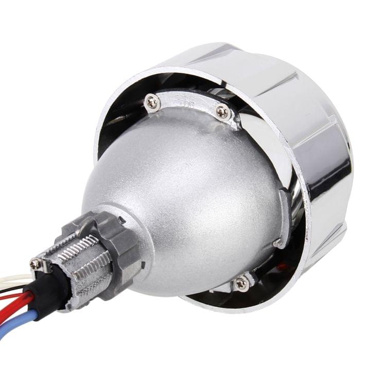 IPHCAR M803 H1 2.5 inch 12V Bi-Xenon Projector Lens Headlight with Exquisite Angle Eyes Decoration for Left Driving(Green)