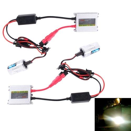 DC12V 35W 2x H11 Slim HID Xenon Light, High Intensity Discharge Lamp, Color Temperature: 8000K