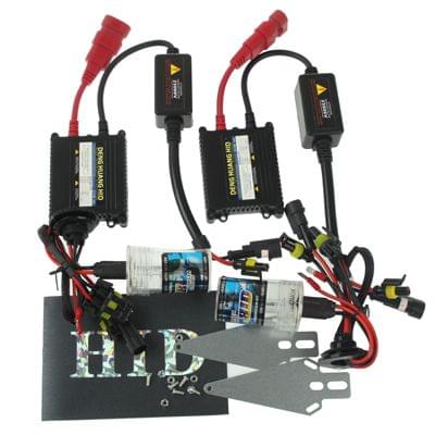 35W 2x H4 Slim HID Xenon Light, High Intensity Discharge Lamp, Color Temperature: 6000K