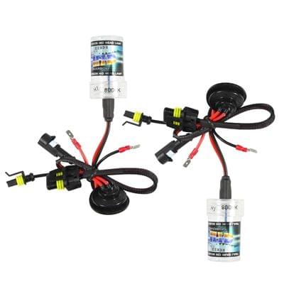AC9-16V 55W 2 x H3 HID Xenon Light, High Intensity Discharge Lamp, Color temperature: 6000K