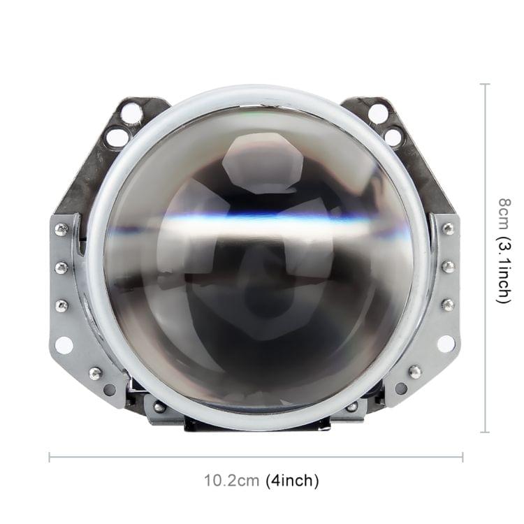 IPHCAR Hella 5 DC12V 35W 5500K 3.0 inch Non-destructive Installation Bi-Xenon Projector Lens Light with Special Light Bulb for Left Driving