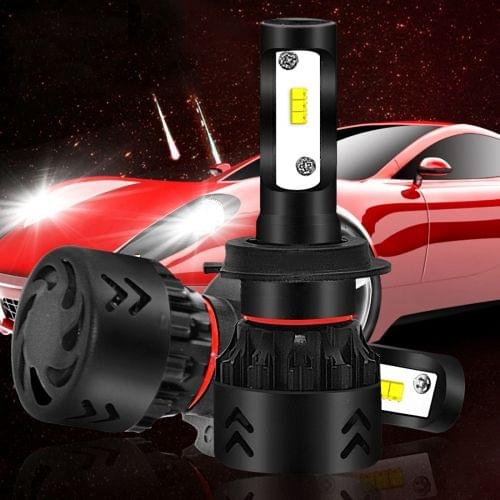 2 PCS Auto Car H7 24W 2200LM 6000K Pure White Philips ZES LED Headlight Bulbs Conversion Kit, DC 9-36V