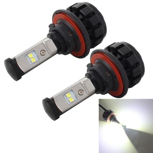 2 PCS H13 40W 4800 LM 6000K IP67 Car Headlight with 4 CREE XPL Lamps, DC 9-30V