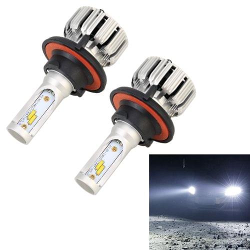 2 PCS X6 H13 DC9-18V / 25W / 6000K / 2500LM Car LED High Brightness Headlight Lamps, CSP Lamp Beads (White Light)