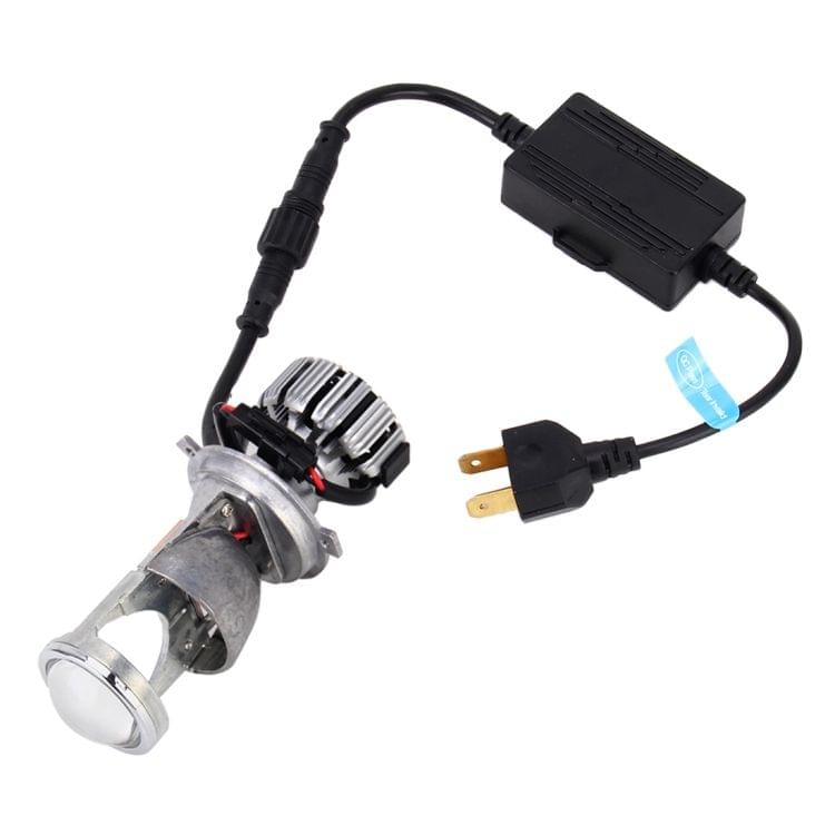 IPHCAR G9 H4 25W 3000LM 5500K 2 LEDs Car Headlight Lamps with Decoder, DC 9-32V for Left Driving (White Light)