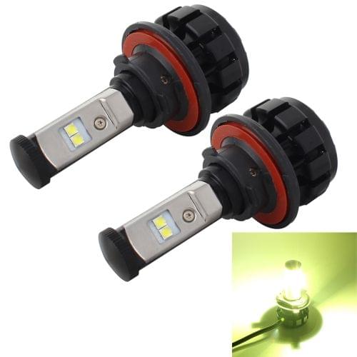 2 PCS H13 40W 4800 LM 4300K IP67 Car Headlight with 4 CREE XPL Lamps, DC 9-30V