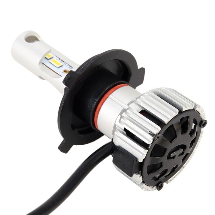 2 PCS X6 H4 DC9-18V / 25W / 6000K / 2500LM Car LED High Brightness Headlight Lamps, CSP Lamp Beads (White Light)