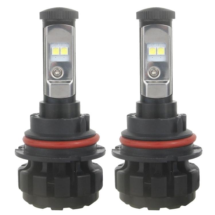 2 PCS 9007 40W 4800 LM 6000K IP67 Car Headlight with 4 CREE XPL Lamps, DC 9-30V