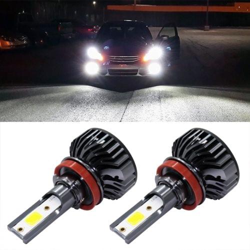 EV8 2 PCS H8 / H9 / H11 36W 3000LM 6500K DOB LED Headlight Bulbs High Beam Conversion Kit DC 9-32V (Xenon White)