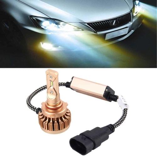 2 PCS 9006/HB4 25W 2000LM 6000K Pure White Philips ZES LED Headlight Bulb Conversion Kit, DC 12-24V