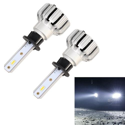 2 PCS X6 H1 DC9-18V / 25W / 6000K / 2500LM Car LED High Brightness Headlight Lamps, CSP Lamp Beads (White Light)