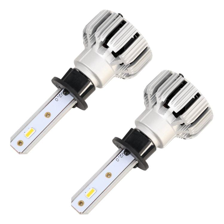 2 PCS X6 H1 DC9-18V / 25W / 6000K / 2500LM Car LED High Brightness Headlight Lamps, CSP Lamp Beads (White Light)