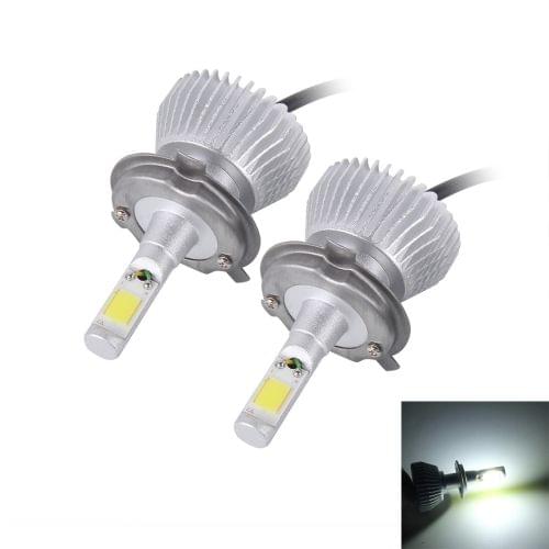 2 PCS H4 32W 2200lm 6000K Car LED Headlight, DC 12V(White Light)