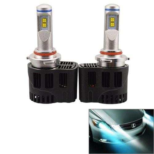 2 PCS ZY-HB3/H10JGDP6-55W Philips MZ 5200LM 6000K White Light Car LED Head Lamp with Driver, DC 11-30V