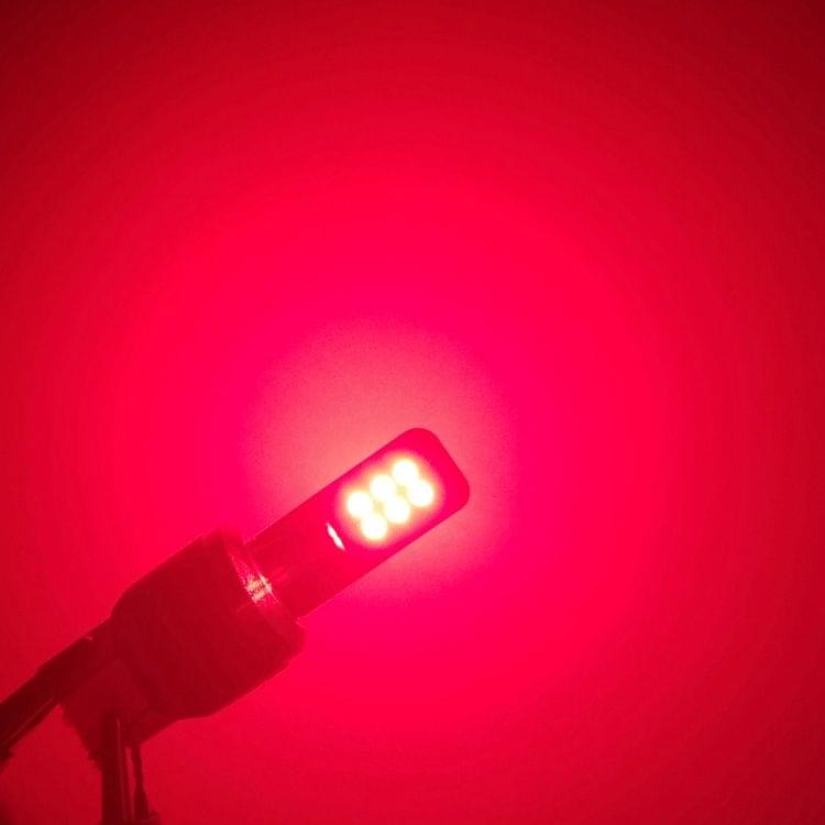 2 PCS T20 / 7443 12W 330LM Car Auto Brake Lights 12LEDs SMD-3030 Lamps, DC 12V-24V(Red Light)