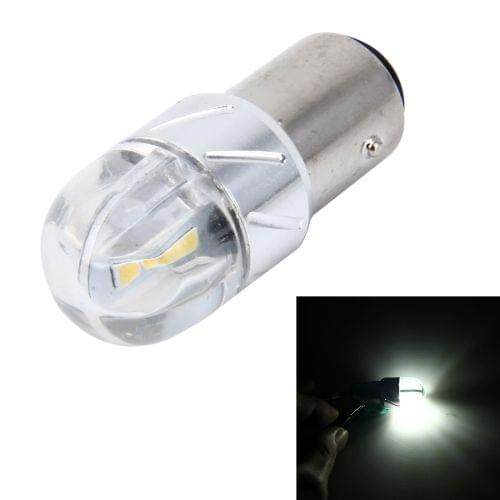 1157/BAY15D 6W 600LM 6000K Car Auto Turn Light with 6 SMD-3030 Lamps, DC 12V(White Light)