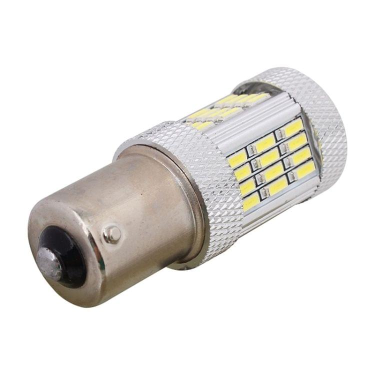 2PCS 1156 10W 540LM White Light 54 LED 4014 SMD Car Brake Light Steering Light Bulb, DC 12V