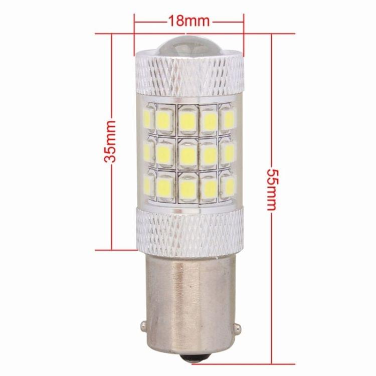 1156/BA15S 8W 420LM White Light 42 LED 2835 SMD Car Brake Light Steering Light Bulb, DC 12V