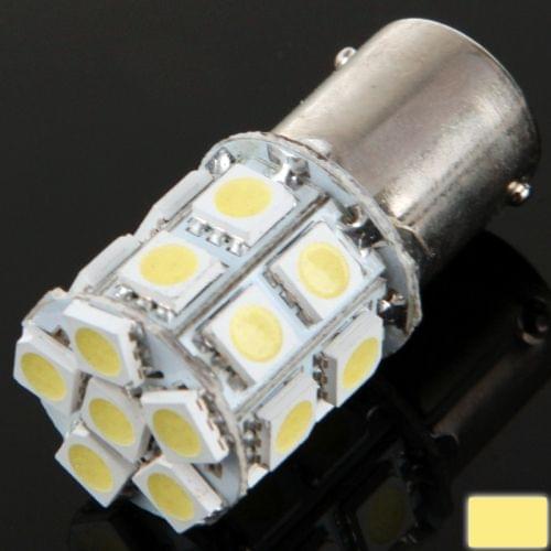 1156 Yellow 20 LED Car Turn Light Bulb (Pair)