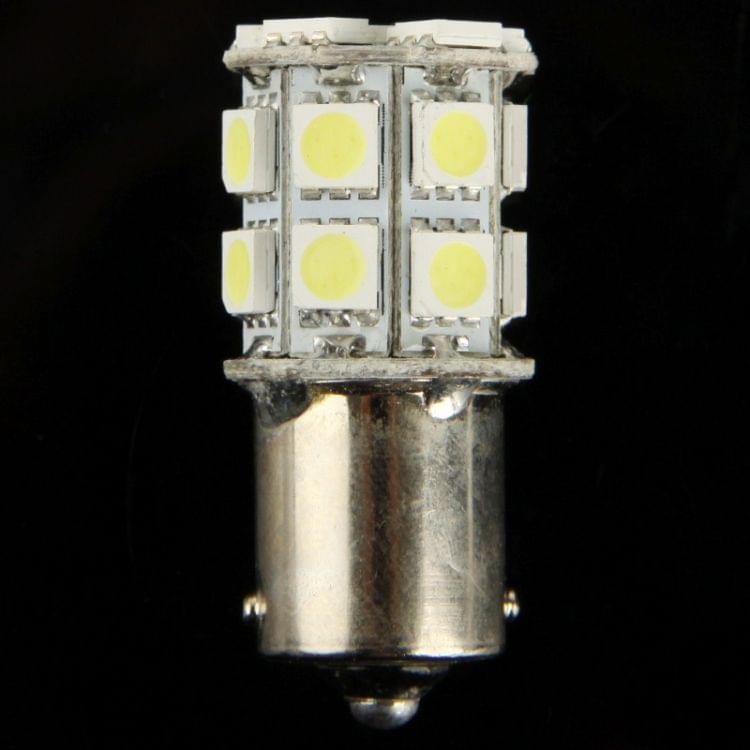 1156 Yellow 20 LED Car Turn Light Bulb (Pair)