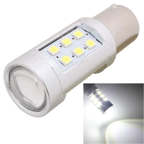 2 PCS 1156/BA15S 4.2W 630LM White Light 21 LED 2835 SMD Car Brake Light Steering Light Bulb, DC 12V