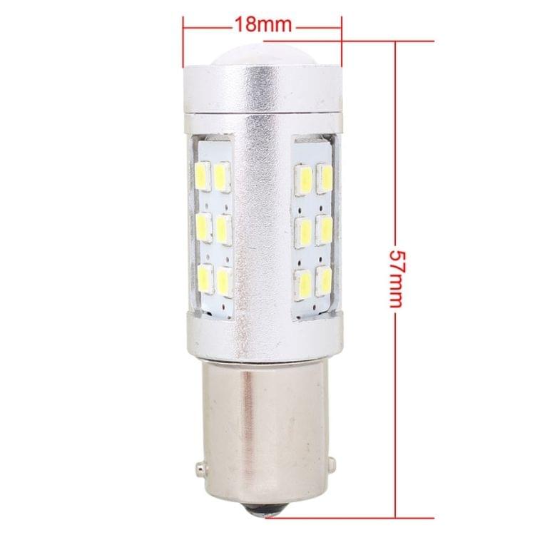 2 PCS 1156/BA15S 4.2W 630LM White Light 21 LED 2835 SMD Car Brake Light Steering Light Bulb, DC 12V