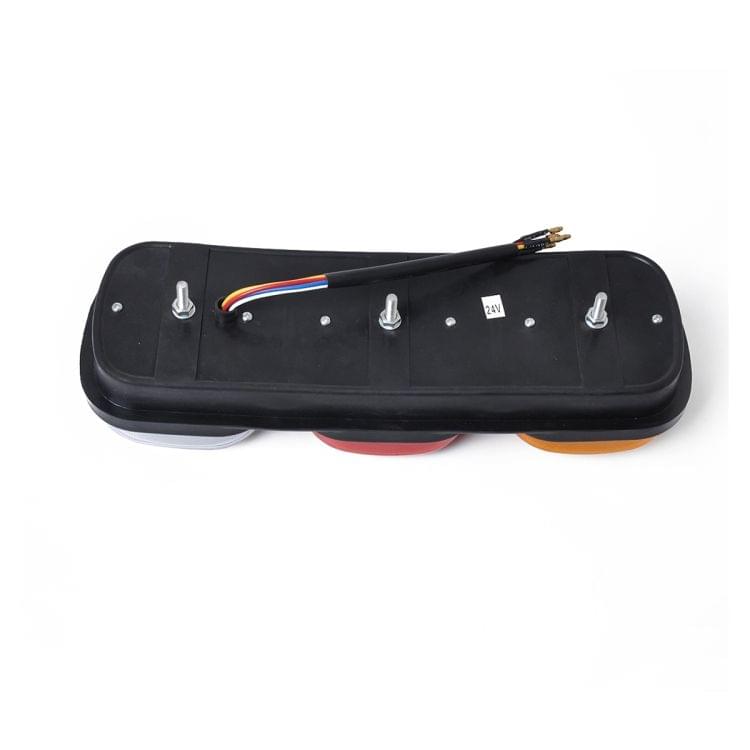 DC 24V Car Right Side Long Stripe Square Shape LED Collision Rear Light Brake Lights for Trailer / Truck