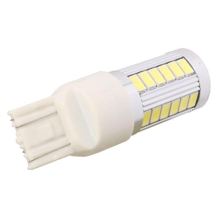 2 PCS T20/7443 16.5W 990LM 6500K White Light 5630 SMD Dual Wire 33 LED Car Brake / Steering Light Bulb, DC12V