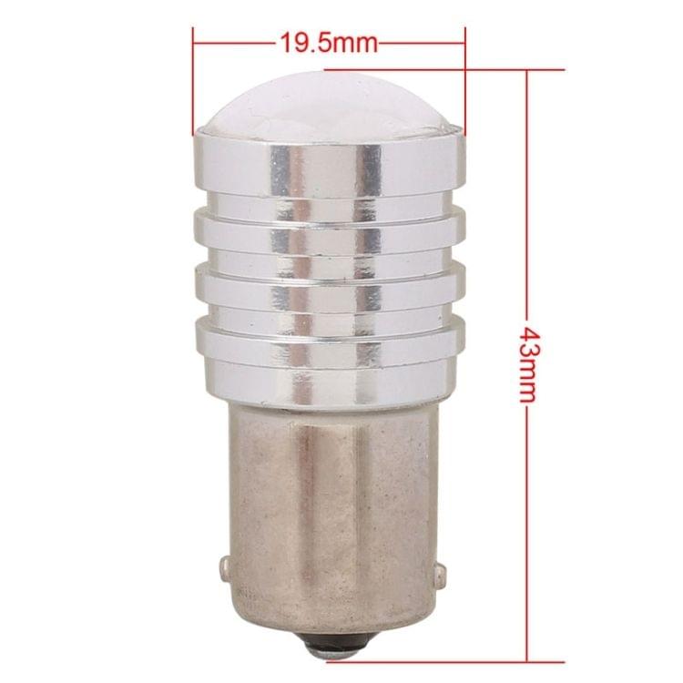 2PCS 1156 5W 300LM White Light 1 CREE LED Car Backup Light Lamp Bulb for Vehicles, DC 12V